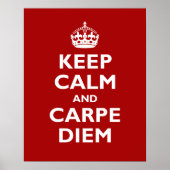 Carpe Diem! Poster (Vorne)