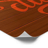 Carpe Diem' Poster (Ecke)