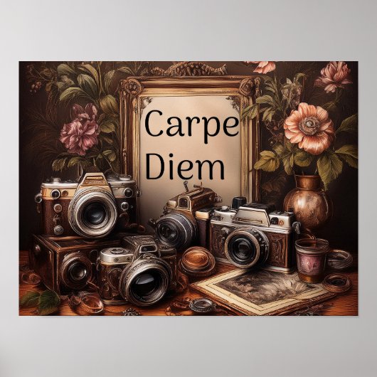 "Carpe Diem Poster (Vorne)