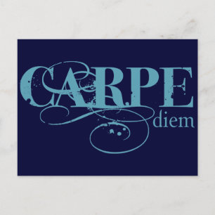 Carpe Diem Postkarte