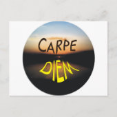 CARPE DIEM POSTKARTE (Vorderseite)