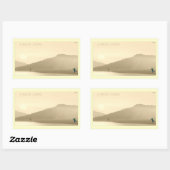 Carpe Diem Rechteckiger Aufkleber (Blatt)