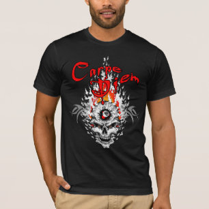 Carpe Diem Schädel T-Shirt