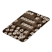 Carpe Diem Scrambled Letter Tiles Magnet (Linke Seite)