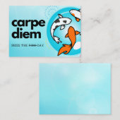 Carpe Diem - Seize den Tag! Karte (Vorne/Hinten)