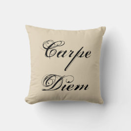 Carpe Diem Seize der Tag Vintage Throw Kissen