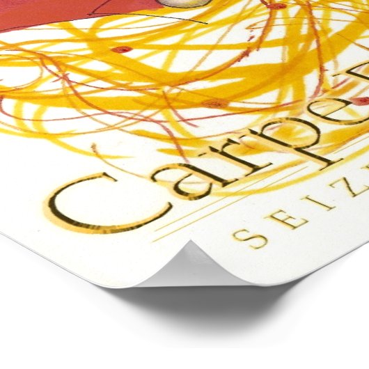 Carpe Diem: Seize the Day Poster (Ecke)