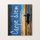 Carpe Diem - Seize the Day Quote Jigsaw Puzzle (Vertikal)
