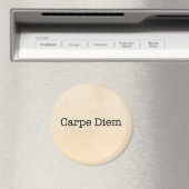 Carpe Diem Seize the Day Quote - Quotes Magnet (In Situ (Geschirrspüler))