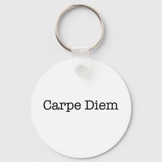 Carpe Diem Seize the Day Quote - Quotes Schlüsselanhänger (Vorderseite)