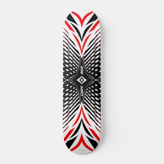 Carpe Diem Skateboard (Vorderseite)