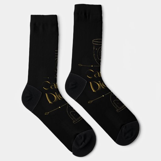 Carpe diem socken (Rechts)