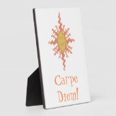 Carpe Diem! Sonnenaufgang Fotoplatte (Seite)