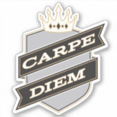 Carpe Diem Sticker (Vorderseite)