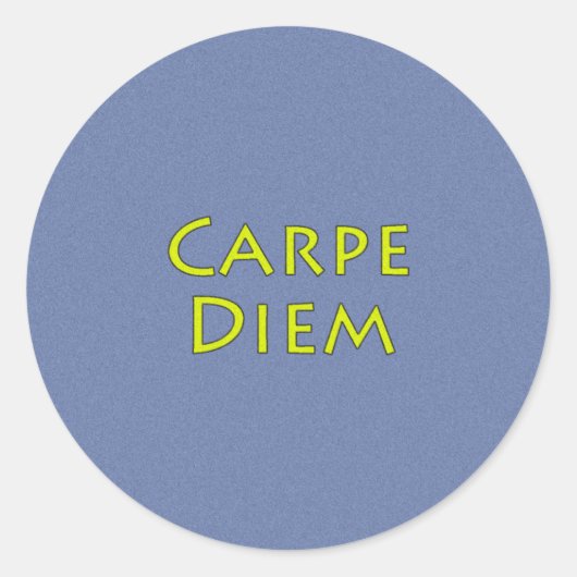 Carpe Diem Stickers (Vorderseite)