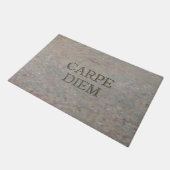 Carpe Diem Stone Doormat Fußmatte (Schrägansicht)