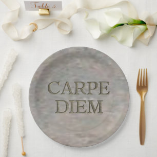 Carpe Diem Stone große Teller