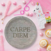 Carpe Diem Stone große Teller (Party)