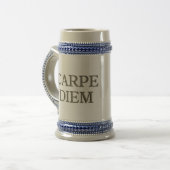 Carpe Diem Stone stein Bierglas (Vorderseite Links)