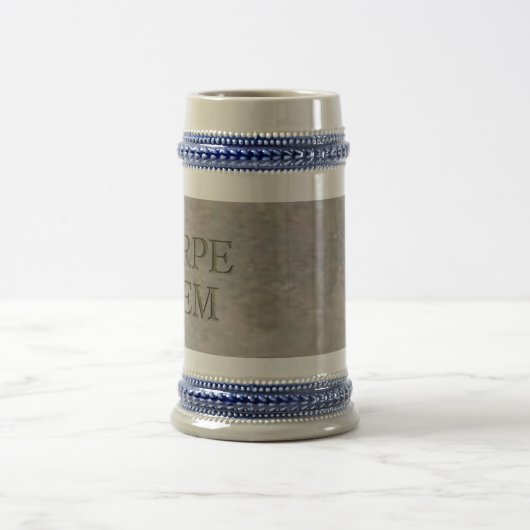 Carpe Diem Stone stein Bierglas (Mittel)