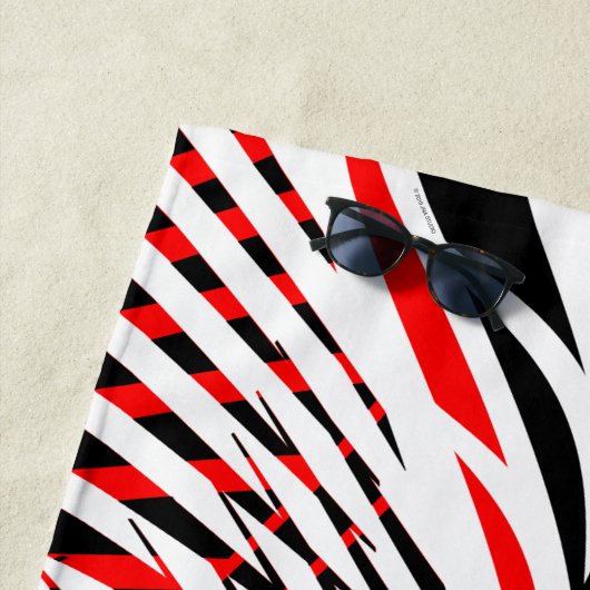 Carpe Diem Strandtuch (Beispiel)