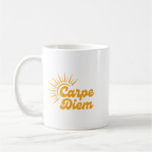 Carpe Diem Sunrise Premium Kaffeetasse (Links)
