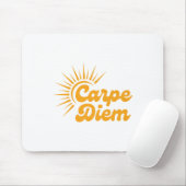 Carpe Diem Sunrise Premium  Mousepad (Mit Mouse)