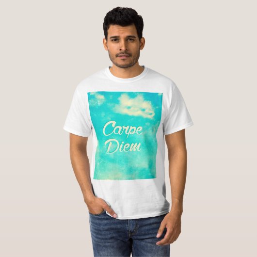 Carpe Diem T-Shirt (Vorne ganz)