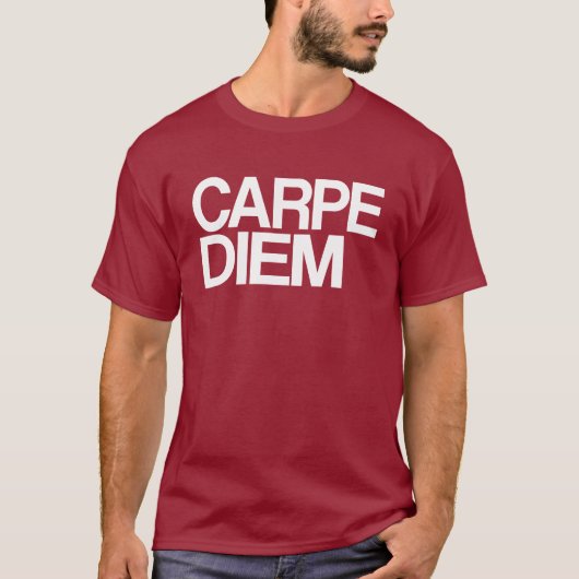 Carpe Diem T-Shirt (Vorderseite)