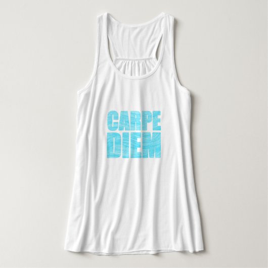 Carpe Diem Tank Top (Design Vorderseite)