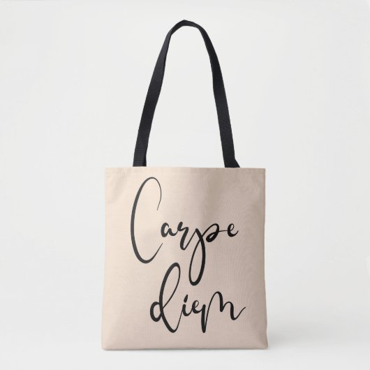 Carpe Diem Tasche (Vorderseite)