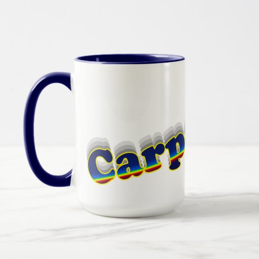 Carpe Diem Tasse (Links)