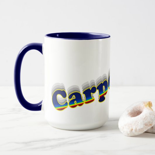 Carpe Diem Tasse (Mit Donut)