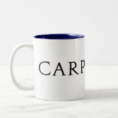 Carpe Diem Tasse (Links)