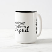 Carpe Diem Tasse (VorderseiteRechts)