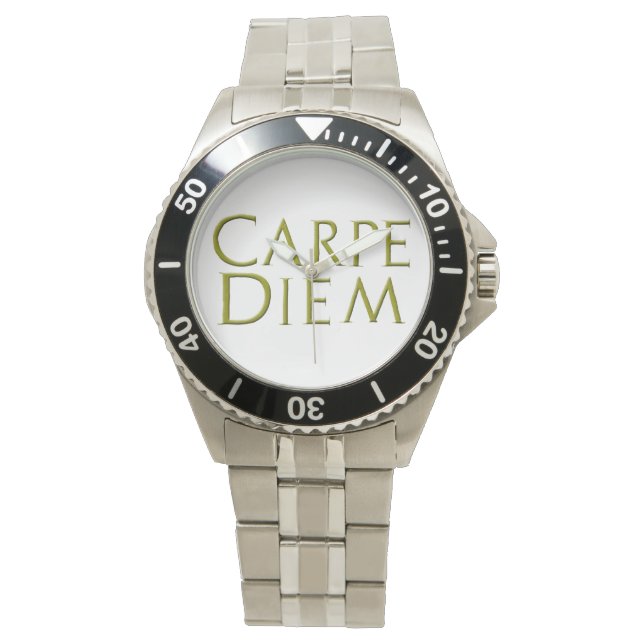 Carpe Diem Watch Armbanduhr (Vorderseite)