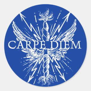 Carpe Diem Wings Aufkleber