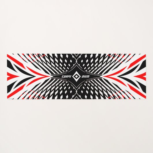 Carpe Diem Yoga Mat Yogamatte (Rückseite (Horizontal))
