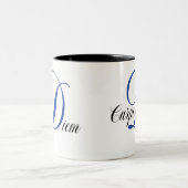 Carpe Diem Zweifarbige Tasse (Mittel)