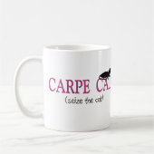 Carpe Katzen-(ergreifen Sie die Katze), Geschenke Kaffeetasse (Links)