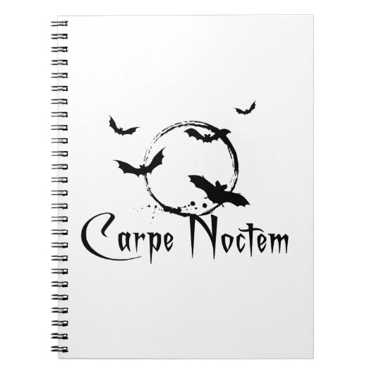 Carpe noctem notizblock (Vorderseite)