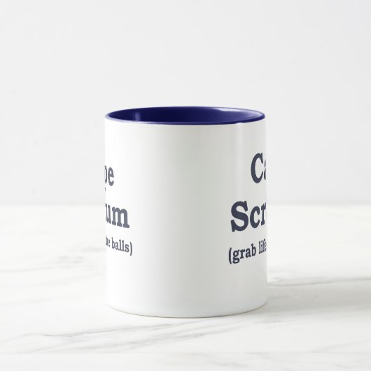 Carpe Skrotum Tasse (Zentrum)