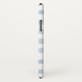 Carpe the f'ing Diem Blue Stripe Muster Case-Mate iPhone Hülle (Hinten/Rechts)