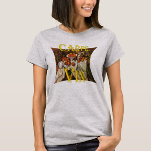 Carpe Vin Vino Wein Zinfandel Tiki Bar Enoteca T-Shirt