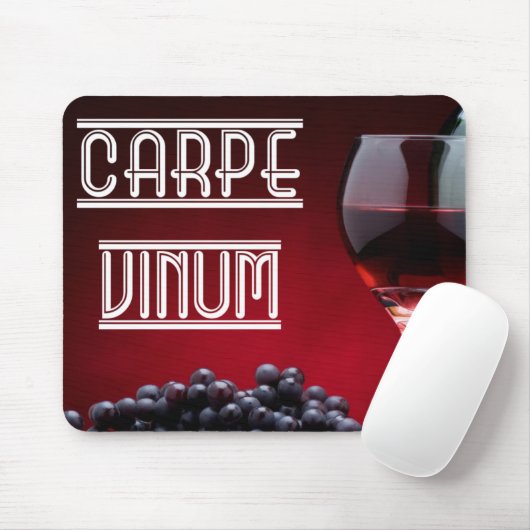 Carpe Vinum Mausunterlage Mousepad (Mit Mouse)