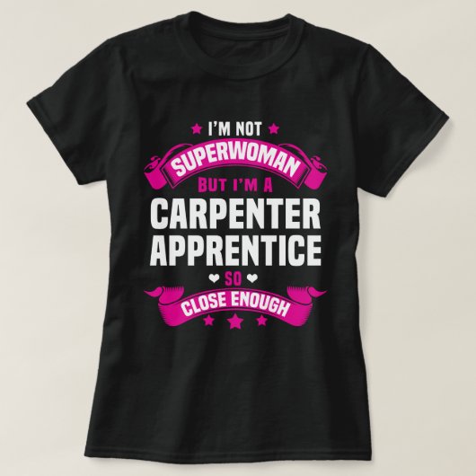 Carpenter Apprentice T-Shirt (Design vorne)