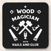 Carpenter Artisan Getränkeuntersetzer (Vorderseite)