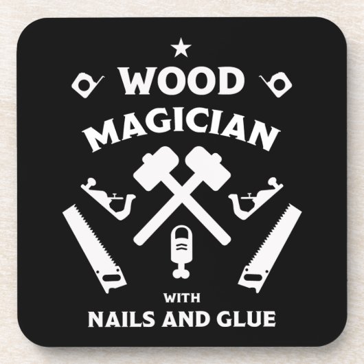 Carpenter Artisan Getränkeuntersetzer (Vorderseite)