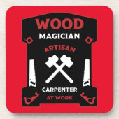 Carpenter Artisan Getränkeuntersetzer (Vorderseite)