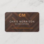 Carpenter Carpentry Visitenkarte (Vorderseite)
